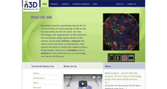 Desktop Screenshot of n3dbio.com